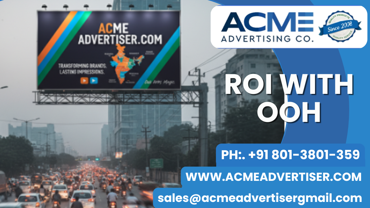 ROI with OOH advertising