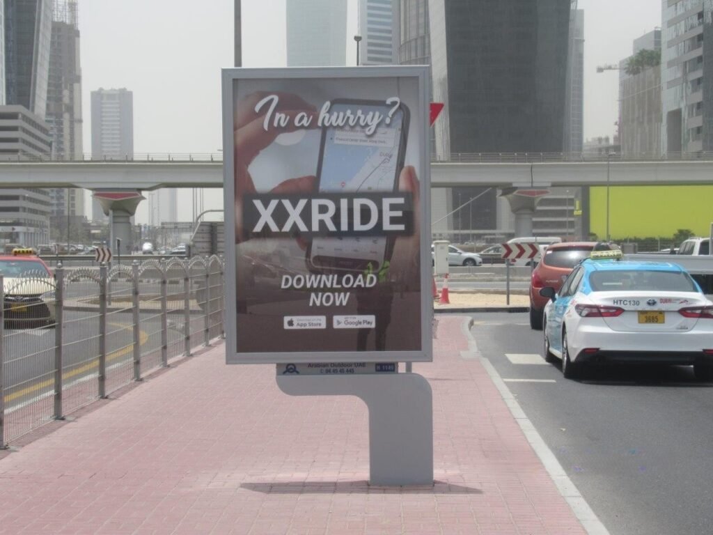 Roadside DOOH Screens Sharjah delivering dynamic digital brand communication
