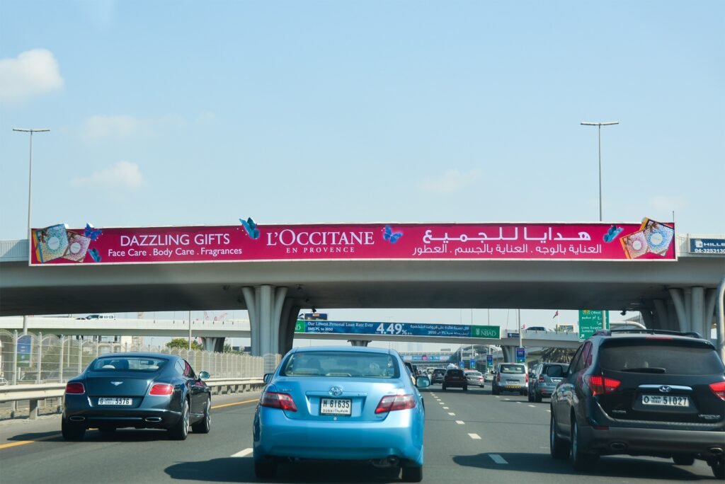 Street-level DOOH Screens Sharjah engaging audiences in high-traffic urban zones