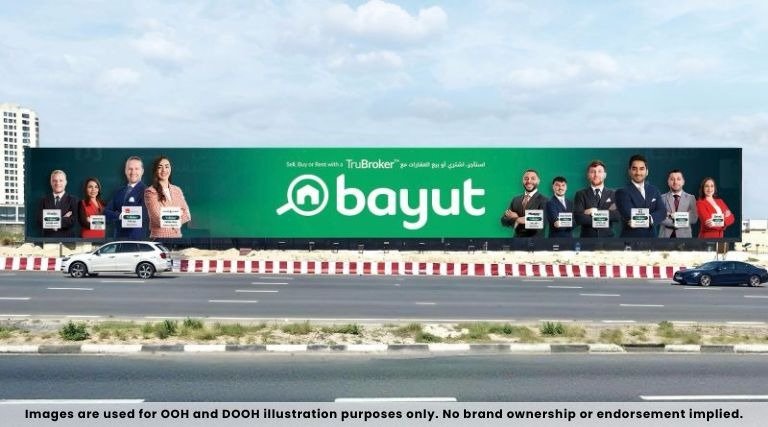 Buy Billboard Space on large-format roadside billboards ideal for long brand stories and sustained exposure