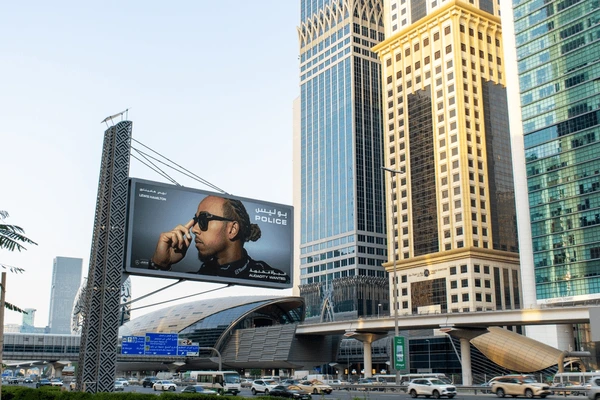 Dubai billboard acme advertisment